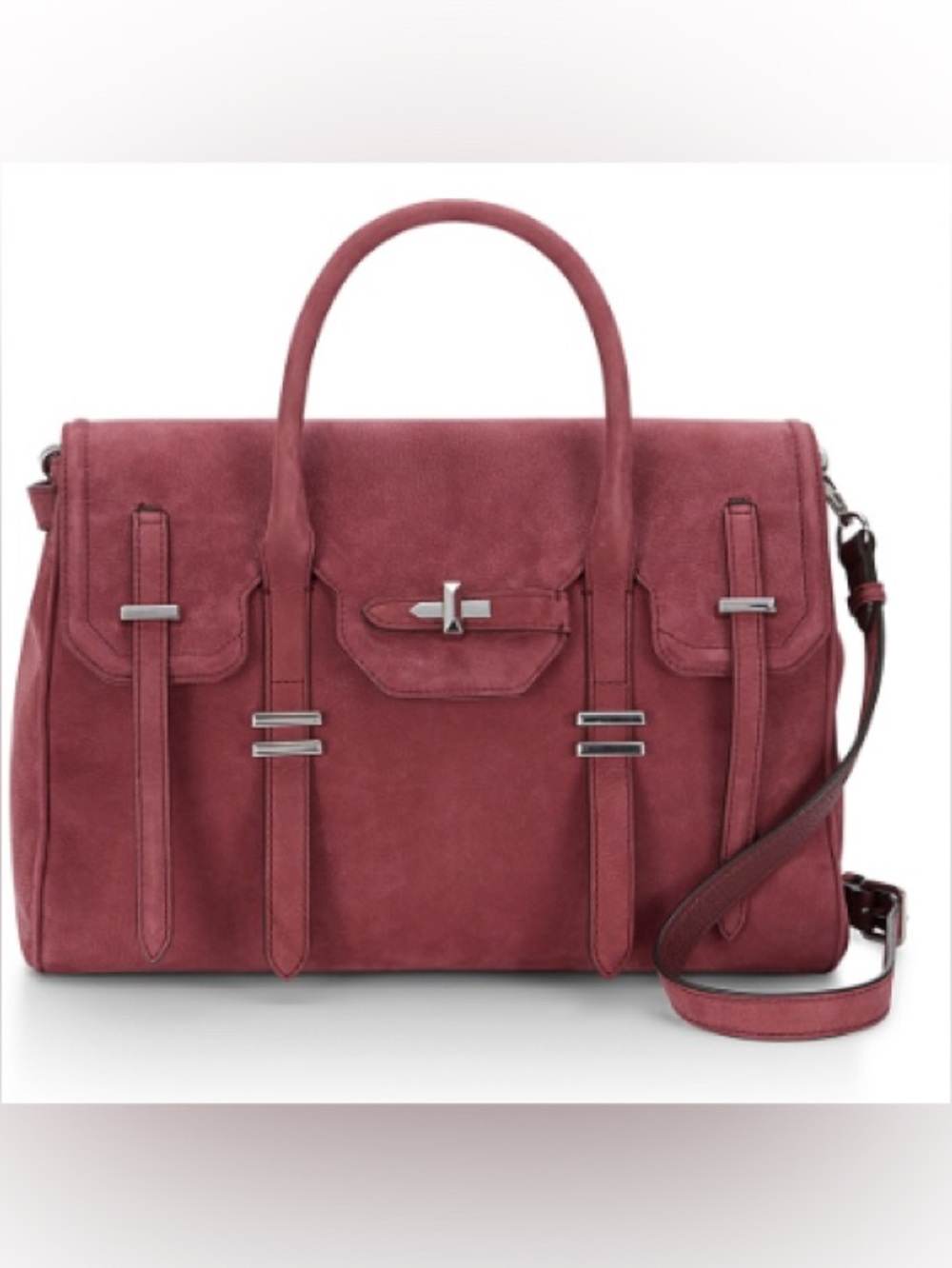 Rebecca Minkoff Mini Jules Satchel Crossbody, Aubregine